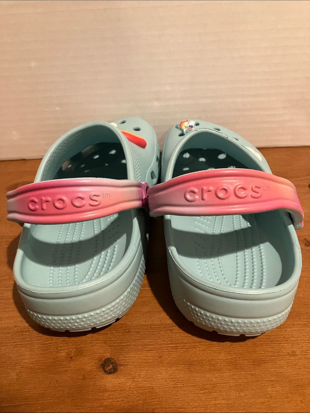 CROCS Kids Classic Rainbow Gem Clog - Pure Water - Picture 6 of 11